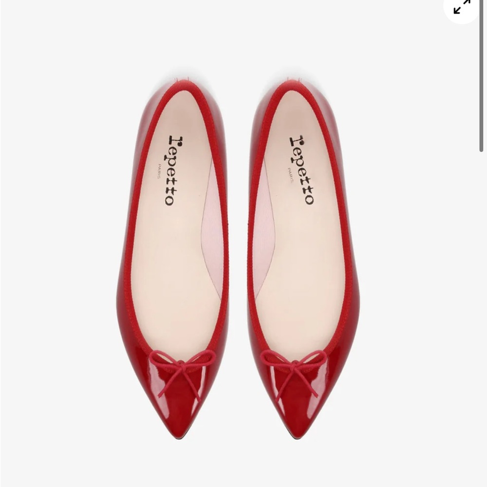 Repetto Cherry Red Ballet Flats